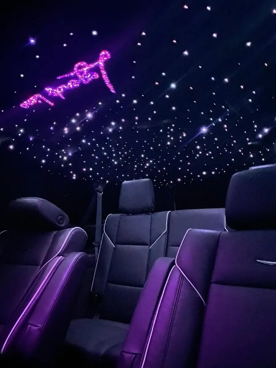 Cadillac Escalade SUV for Chicago Bears Limo, Monarch Fleet Chicago chauffeur