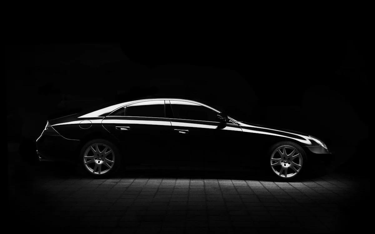 Mercedes sedan for private driver service in Chicago