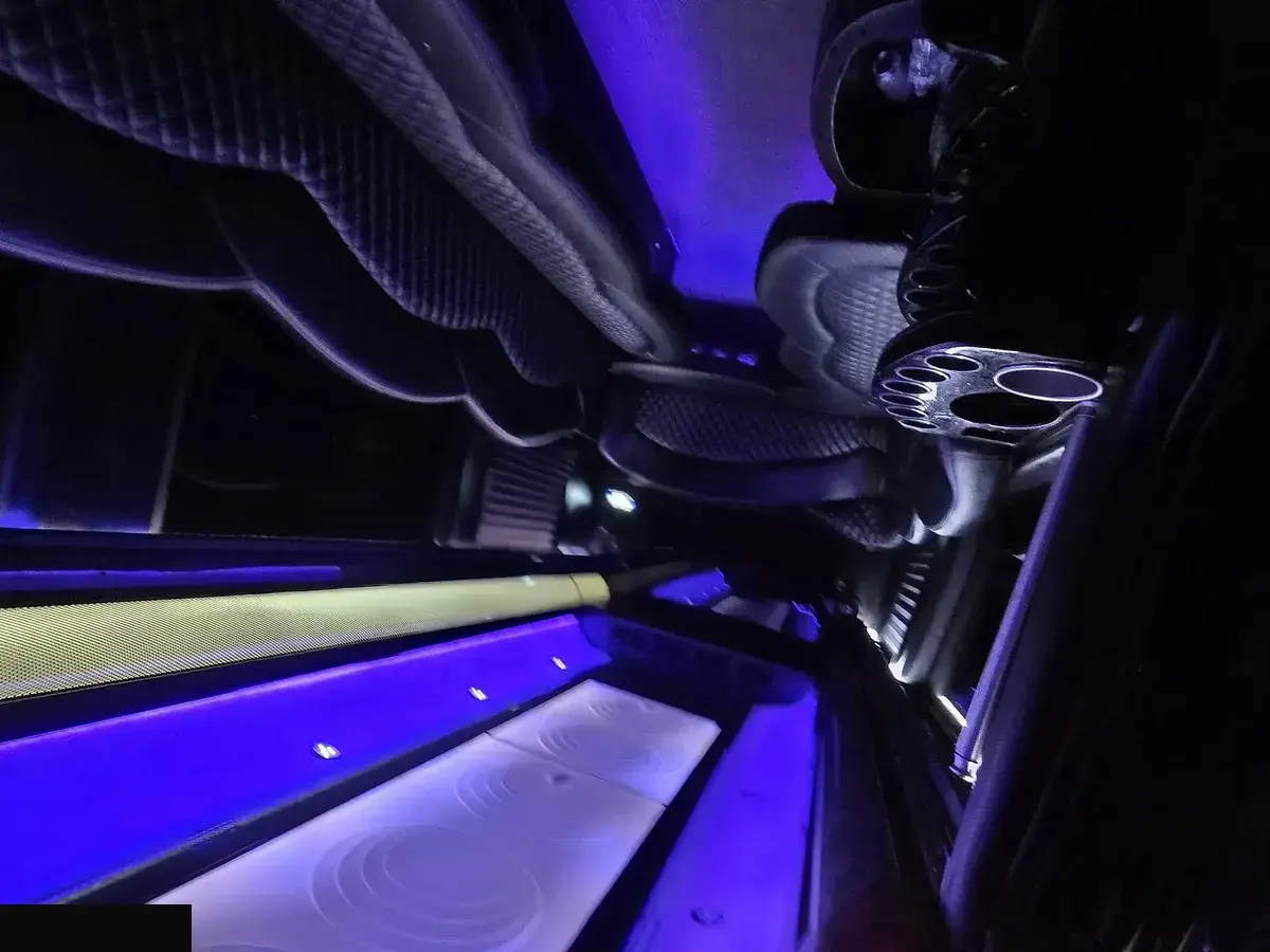 Party bus exterior Chicago