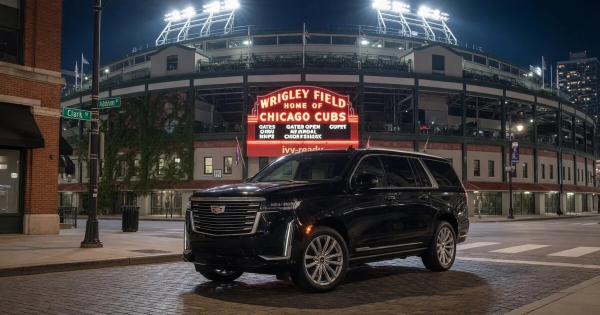 Wrigley Field Cubs game limo service